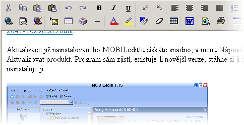 WebNews publikační systém Strana 9 vloženého obrázku, tak obrázek označíme myší a klikneme na ikonu následující dialog pro výběr a nastavení obrázku.