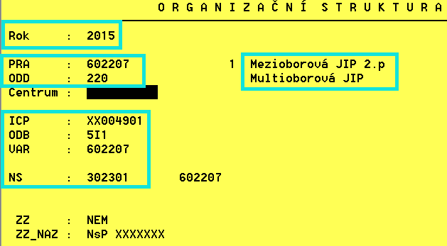 Příprava datového prostředí Naplnění organizační struktury Záznamy pro jednotlivé roky Převodník klinických