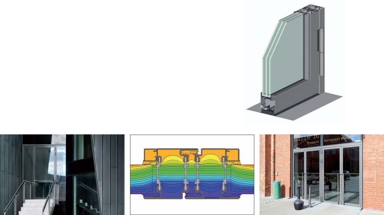 Janisol HI dveře Dveře s vysokým stupněm izolace snižují úniky energie na minimum.