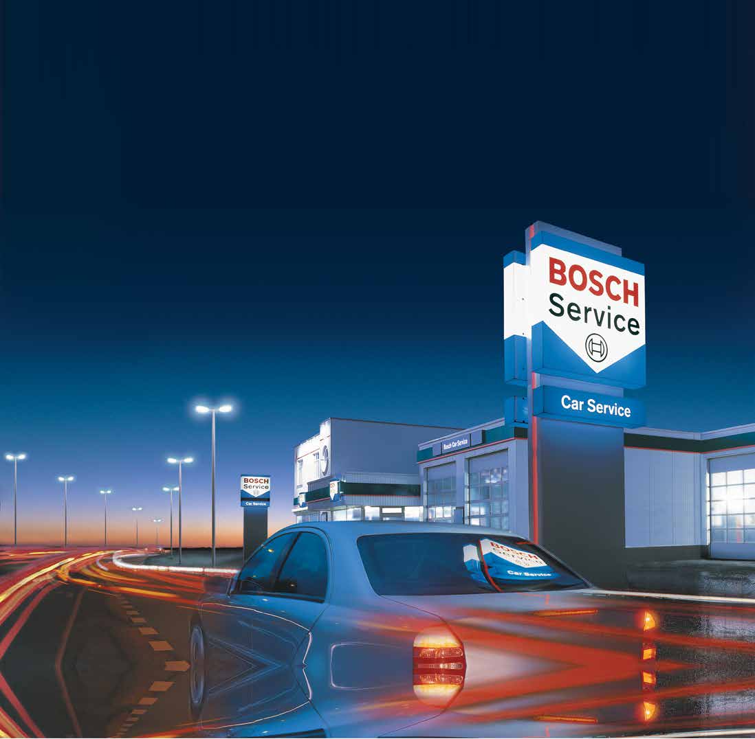 Bosch Car Service Cesta k vašemu úspěchu Vstupte do úspěšného konceptu silné značky na trhu autoservisů.