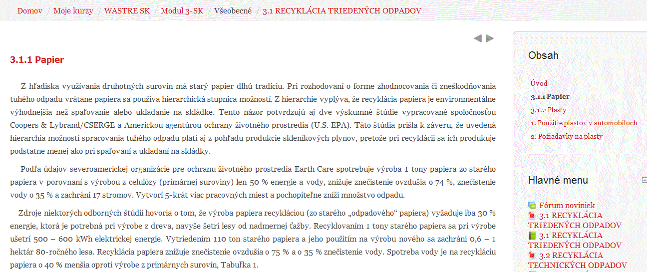 7 Úvodní stránka z PDF dokumentu k modlu 3 Druhým způsobem je využití elektronické knihy.