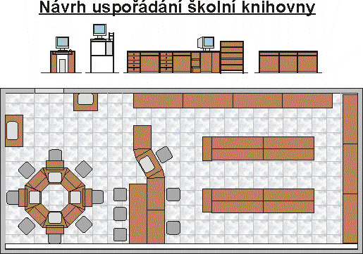 vektorový obrázek kresba skládá se z jednotlivých objektů obdélník, elipsa, úsečka, křivka, text, mají obrys a