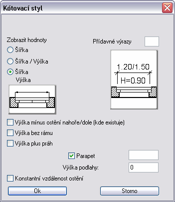 Změna pozice textu kóty P_klikněte na symbolu kóty a ze seznamu vyberte povel <Editovat text kóty Přemístit pouze text>. Symbolické vyjádření obrysu horního textu vám pomůže s nastavením nové polohy.