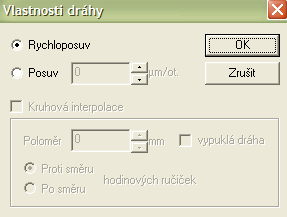 Vykřičník u programu je odstraněn a můžeme volit první nástroj pro zarovnání čela. Tabulka se zadáním parametrů volby nože Parametry nástrojů se vyhledají v katalozích nástrojů např. ISCAR, Pramet aj.