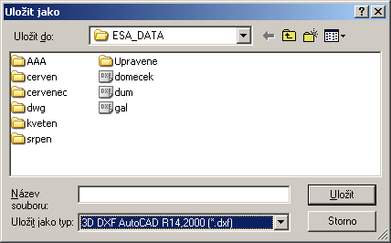 Export dwg a dxf Konstrukci můžete exportovat do souborů DWG a DXF z grafického okna programu, z Galerie obrázků i Galerie výkresů.