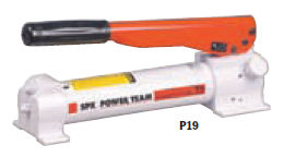 Ruční pumpy řady P Jednočinné, dvourychlostní, zásobník