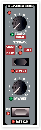 30 Delay, Reverb Delay nebo Reverb slouží pro finální úpravy již tak skvělého zvuku syntezátoru.