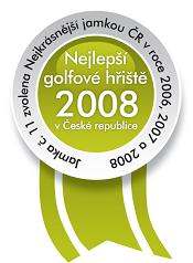 HŘIŠTĚ A CVIČNÉ PLOCHY - 18 ti jamkové mistrovské hřiště, par 71 - plně zavlažované - cestičky pro elektrické vozíky - občerstvovací srub na jamce č.