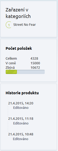 Modré hlášky s obrázkem Petry a žárovky značí nápovědu k dané sekci či jednotlivým políčkům. Na pravé straně se zobrazí pod sebou tři moduly: 1.