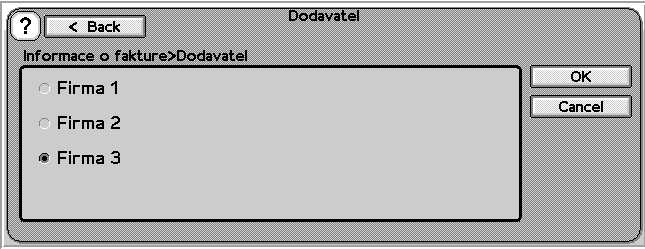 3. Na dotykovém displeji, zvolte tlačítko SharePoint. Po stisknutí tohoto tlačítka se Vám zobrazí dialogová nabídka, která Vás vyzve k vyplnění některých údajů o skenovaném dokumentu.