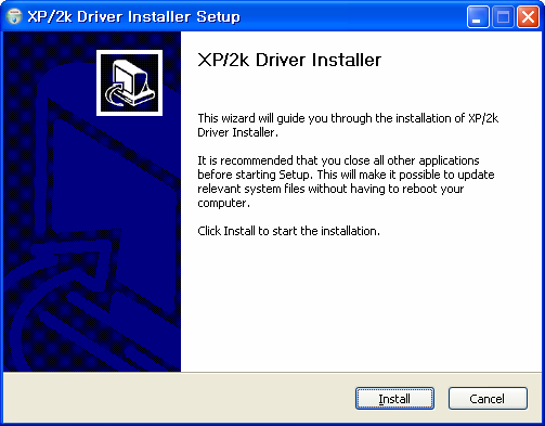 3.3 Instalace a odinstalace USB ovladače (Windows XP/2000) 3.3.1 Instalace USB ovladače (automatická) 1.
