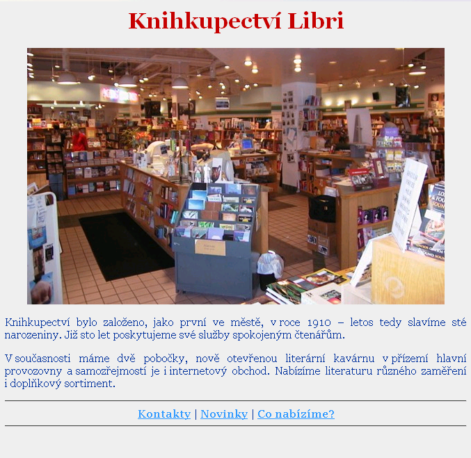 Obrázek 2: Úvodní