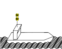 2. Signalizace za plavby N o č n í s i g n a l i z a c e D e n n í s i g n a l i z a c e 17 odst. 1: Samostatně plující plavidlo s vlastním pohonem 17 odst.