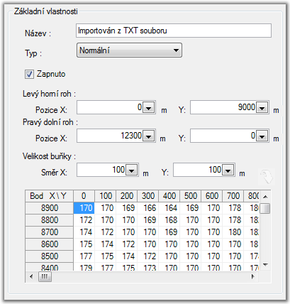 Nový výškopis Zahájí proces přidání nového výškopisu. Je ekvivalentem klávesy Insert. Odstranit výškopis Po kontrolním dotazu odstraní vybrané výškopisy.