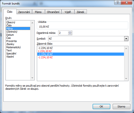 Vkládání dat Data se vkládají do buněk. MS Excel sám rozezná, jaký typ dat jsme do dané buňky vložili a podle toho také přizpůsobí zobrazení dat v buňce a možné operace s nimi.