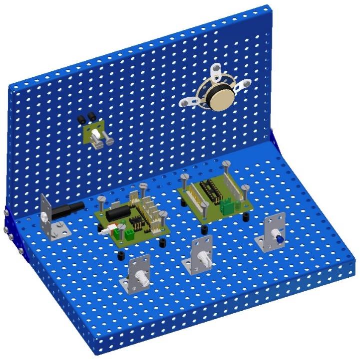 Generování zvukových efektů 1x MERKUR board basic - PICAXE, 1x ULNMod, 1x LED 2x1, 1x reproduktor, 1x tlačítko, 2x potenciometr Pomocí