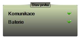 Tlačítko učení prvků Každý prvek, který budete ovládat systémem, je nutné nejdříve do systému naučit. Na prvku spustíme funkci učení podle návodu k prvku a po té stiskneme tlačítko učení prvků.