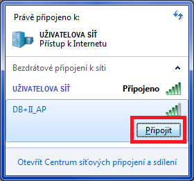 Nastavení jednotky DB+II jako client (připojení jednotky do lokální sítě) Následující pokyny se týkají pouze jednotky Download Box plus II vybavených integrovaným Wi-Fi modulem, který umožňuje