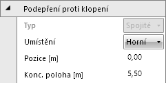 Uživatelská příručka IDEA Frame 101 10.3.1. Karta Nastavení projektu Viz 10.1 Výchozí nastavení posouzení. 10.3.2.