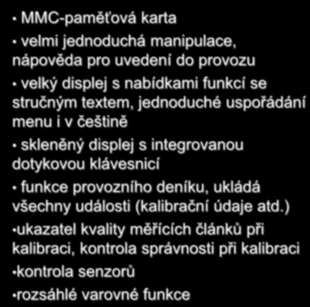 Vícekanálová řídící jednotka TOPAX DX EASYPOOL SMART CPRT01 MMC-paměťová karta velmi jednoduchá manipulace, nápověda pro uvedení do provozu velký displej s nabídkami funkcí se stručným textem,