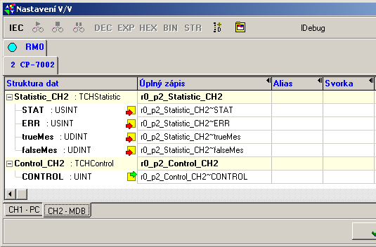 2.6. Režim MDB - komunikace s nadřízeným systémem protokolem MODBUS Tab.2.6.3 Seznam funkcí protokolu MODBUS podporovaných v režimu MDB Kód Funkce Popis 01 Read Coil Status čtení výstupů (paměť 0X)