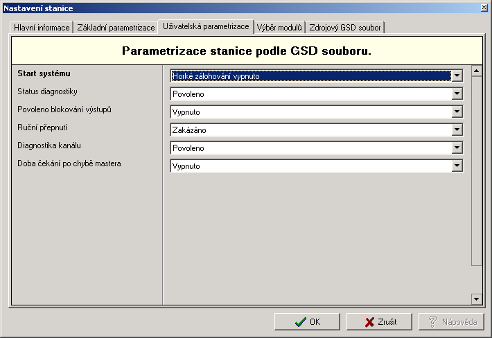 Sériová komunikace programovatelných automatů TECOMAT - model 32 bitů Pomocí parametru Číslo skupiny můžeme vytvářet logické skupiny stanic slave pro globální řízení jejich režimu (viz kap.2.7.3.6.).