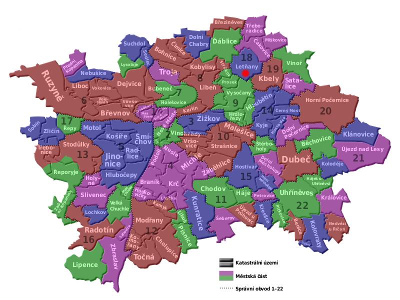 města Prahy. Obr. 2.