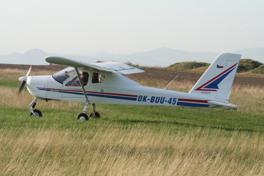 TECNAM, P-92 ECHO Dvoumístný celokovový UL.