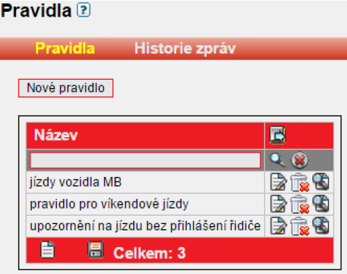 V dřívější verzi webové aplikace ONI system bylo možné používat hromadné nastavení zpráv přes nastavení Šablon nebo individuálně pod nastavením Služeb v Objektu.