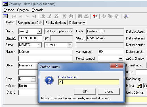 Ekonomický systém Entry - výběr z novinek verzí 1/2012 a 12/2011 strana 2 Řešení insolvence ve Výpisu z evidence V menu Daň z přidané hodnoty je vytvořen nový výstup Výpis z evidence pro daňové