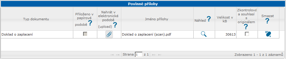 Podepsáno na papíře Pokud není možné dokumenty biometricky podepsat, zaškrtněte volbu resp. check-box podepsáno na papíře. V tomto případě budou dokumenty podepsány standardní cestou.