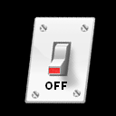 Home Control Zapnout \ Vypnout vše Stisknutím ikony Vyp/ Zap vše se otevře další okno, které umožňuje rychlou volbu vypnutí a zapnutí všech prvků v systému.