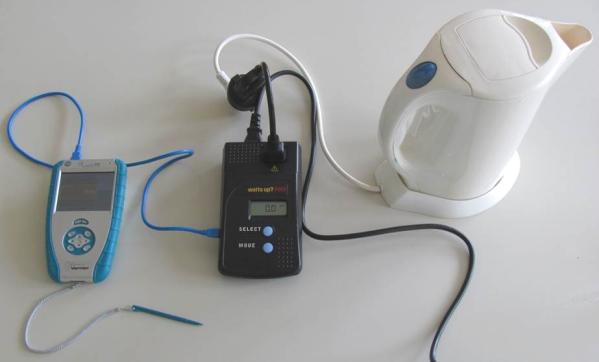 Schéma Postup 1. Wattmetr WU-PRO-I zapojíme do USB konektoru LabQuestu. 2. Zapneme LabQuest.