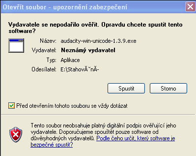 4. následně se objeví dialogové okno pro uložení souboru 5.