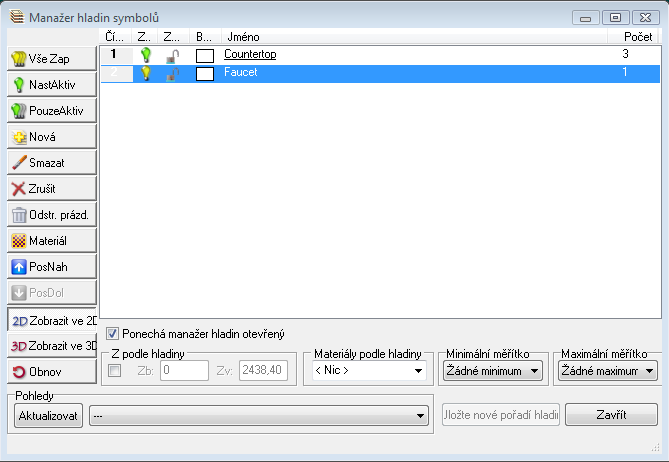 Pokud máte daný symbol vložený ve výkresu, můžete použít Ctrl+pravý klik přímo na něj a vyberte z menu Nástroje pro symboly volbu Editace symbolu, případně použijte dvojklik. 3.