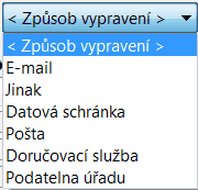 Zásilky 6 Zásilky 6.1 Zásilky k vypravení 57 Přehled zásilek ve vlastnictví referenta, které jsou připraveny pro předání na Výpravnu, resp. k odeslání.