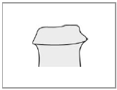 Parametry: nastavitelné parametry 1. Spára pro cement 2. Rámeček 3.