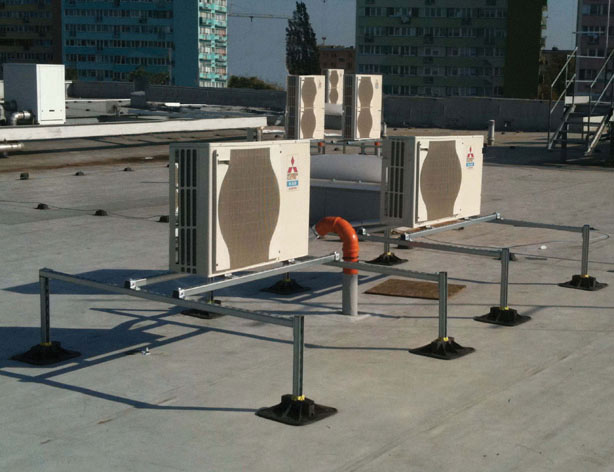 I BIS Střešní a Solární systémy upevnění BIS Yeti 335 Podpůrná sada kompletní sada pro podporu spotřebičů instalovaných na rovných střechách vhodné pro širokou řadu běžných klimatizačních,