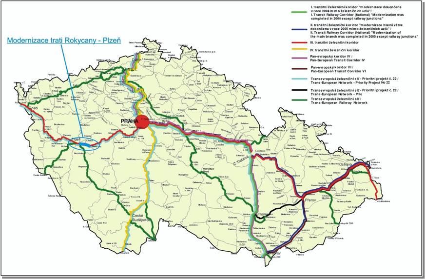 III. tranzitní železniční koridor