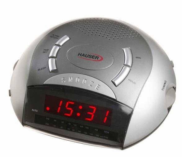 NÁVOD NA POUŽITIE HAUSER e l e c t r o n i c CL-8023 Rádiobudík Ďakujeme Vám za dôveru, ktorú ste preukázali zakúpením výrobku typu HAUSER. Tento prístroj je výsledkom najnovšieho technického výskumu.