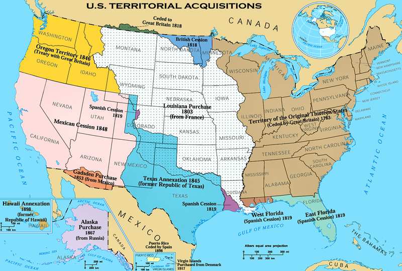 4. Práce s obrázky Obr 1: Mapa ukazuje vývoj kolonizace severní Ameriky.