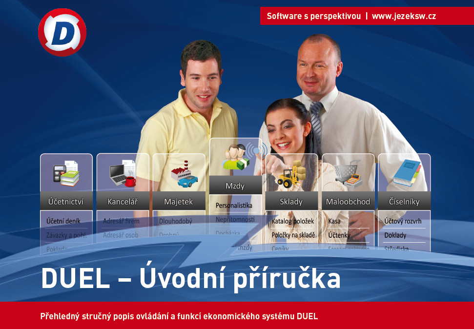 4. DUEL založení firmy s exportovanými daty 13 Pokud nemáme nainstalovaný program DUEL, nainstalujeme jej podle pokynů Úvodní příručky, kterou jsme obdrželi