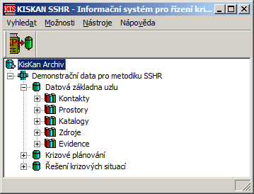 G.4.3 Postup pro archivaci dat 1. V běžně používané instalaci KISKAN SSHR vytvořte archivní soubor podle postupu G.4.1 Vytvoření záložního souboru. 2. Ukončete běžně používanou instalaci KISKAN SSHR.