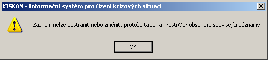 5. Od bodu 2 této kapitoly postup opakujte pro vložení všech obrázků do přehledu obrázků, které potřebujete k vyobrazení věcných prostředků. B.3.7 Mazání obrázků z katalogu obrázků 1.