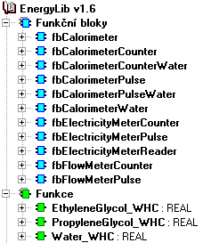 1 ÚVOD Knihovna EnergyLib je standardně dodávaná jako součást programovacího prostředí Mosaic.