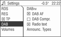 98 Rádio Automatické vyhledávání multiplexů Podržte stisknutý kolébkový spínač m nebo n, dokud se nezahájí vyhledávání multiplexů. Rádio se po dobu vyhledávání multiplexů ztiší.
