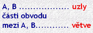 zvonek Schéma elektrického obvodu: Nerozvětveného = sériové