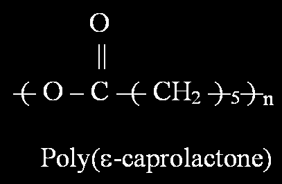 Nejpoužívanější materiály pro výrobu elektrostaticky zvlákněných materiálů užívaných v tkáňovém inženýrství: PLA polylactid acid Kyselina polymléčná E.