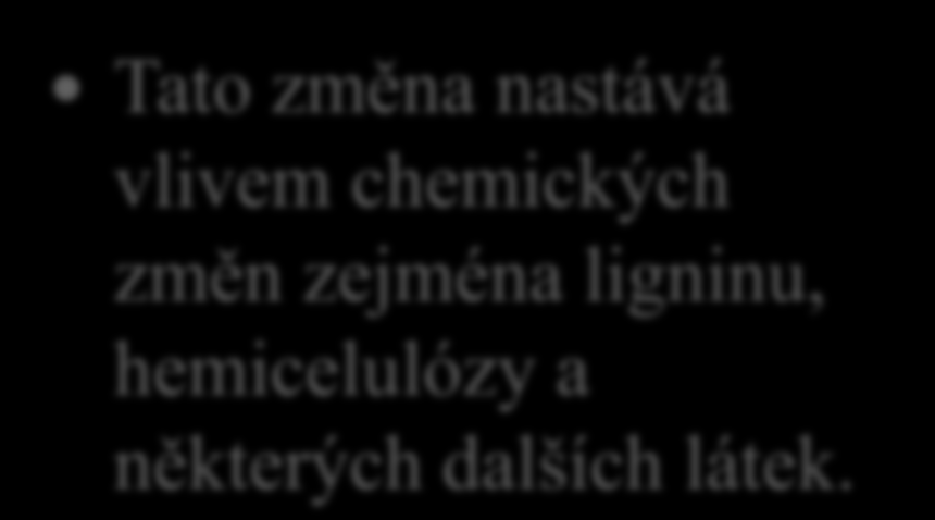 18. Proč při umělém vysoušení dochází ke změnám barvy dřeva?