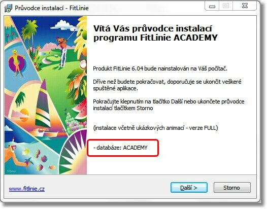 Instalace nové verze 2 Další okna instalace: Licenční smlouva - potřeba odsouhlasit standardní licenční smlouvu na užívání software Cílové umístění - cílová složka kam bude program instalován